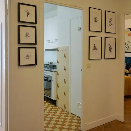 Riviera Prom 4 Pers Vista Mare Lägenhet Nice